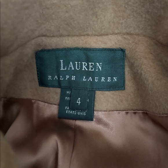 Ralph Lauren Camel wool coat - Picture 6 of 12